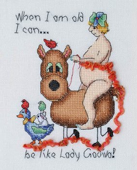 MarNic Designs - When I Am Old... I Can Be Like Lady Godiva MAIN