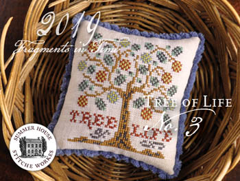 Summer House Stitche Workes - 2019 Fragments In Time - No. 3 Tree Of Life MAIN