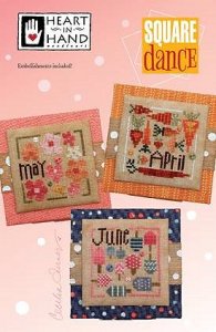 Heart In Hand Needleart - Square Dance (April-May-June) MAIN