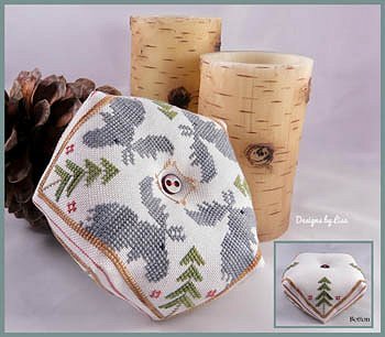 Designs By Lisa - Moose Biscornu MAIN