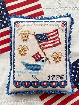 Luminous Fiber Arts - A Bluebird's Salute MAIN