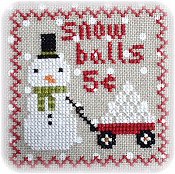 Annie Beez Folk Art - Snowy 9 Patch - Part 4 THUMBNAIL