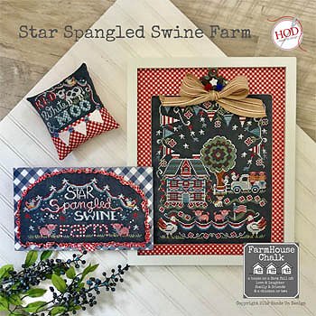 Hands On Design - Farmhouse Chalk - Star Spangled Swine Farm MAIN