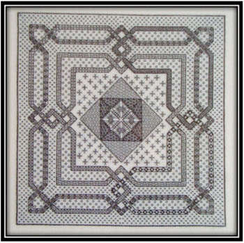 Works By ABC - Woven Geometry In Blackwork MAIN