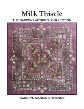 Carolyn Manning Designs - The Garden Labyrinth Collection - Milk Thistle MAIN