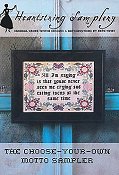 Heartstring Samplery - The Choose - Your - Own Motto Sampler THUMBNAIL