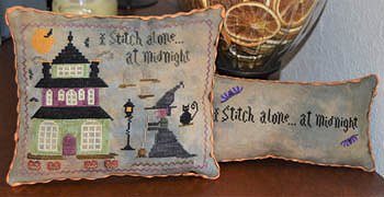 Abby Rose Designs - I Stitch Alone...At Midnight MAIN