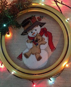 Twin Peak Primitives - Snowman and Teddy Bear MAIN