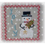 Annie Beez Folk Art - Snowy 9 Patch - Part 6 THUMBNAIL