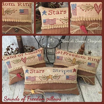 Mani Di Donna - Sounds of Freedom Pillows MAIN