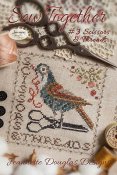 Jeannette Douglas Designs - Sew Together #3 Scissors & Threads THUMBNAIL