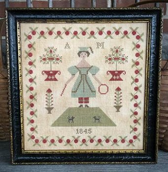 Scattered Seed Samplers - Anna Morgan 1845 MAIN