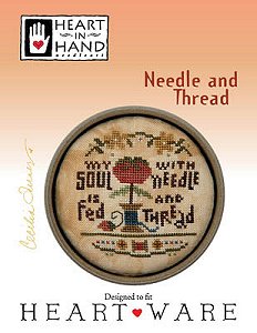 Heart In Hand Needleart - Needle and Thread MAIN