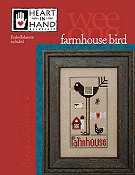 Heart In Hand Needleart - Wee One - Farmhouse Bird THUMBNAIL