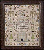 Hands Across The Sea Samplers - Mary Lea 1793 THUMBNAIL