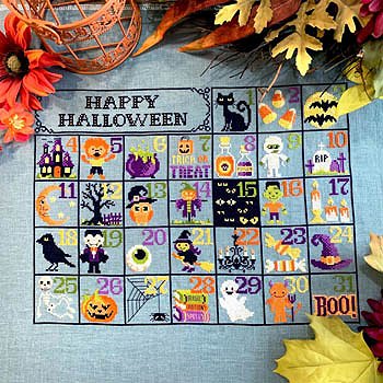 Tiny Modernist - Halloween Calendar MAIN
