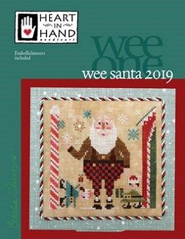Heart In Hand Needleart - Wee One - Wee Santa 2019 MAIN