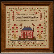 Hands Across The Sea Samplers - Sally Stansfield 1841 THUMBNAIL