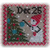 Annie Beez Folk Art - Snowy 9 Patch - Part 8 THUMBNAIL