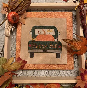 Needle Bling Designs - Rearview Pumpkin MAIN