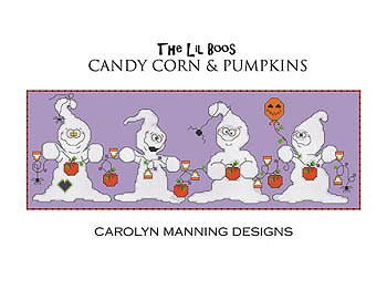 Carolyn Manning Designs - The Lil Boos - Candy Corn & Pumpkins MAIN