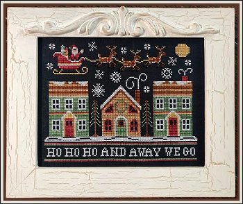 country cottage needleworks cross stitch ho ho ho and away we go