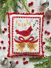 Luminous Fiber Arts - A Cardinal's Carol MAIN