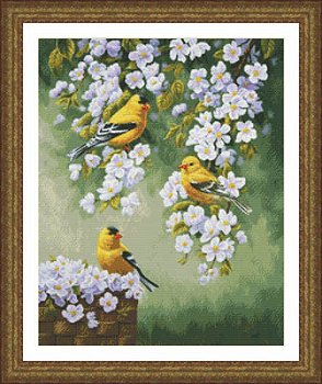 Kustom Krafts - Goldfinch Blossoms MAIN