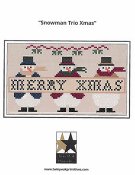 Twin Peak Primitives - Snowman Trio Xmas THUMBNAIL