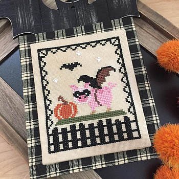 Petal Pusher - Halloween Hoedown Series - Bat Pig MAIN