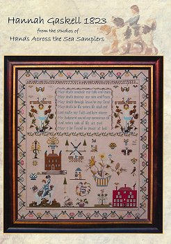 Hands Across The Sea Samplers - Hannah Gaskell 1823 MAIN