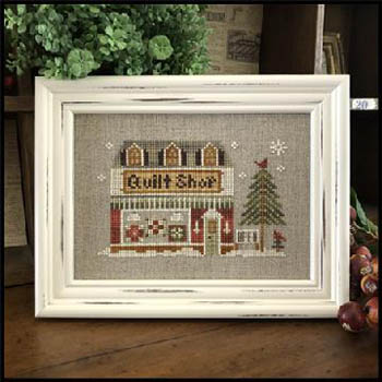 Little House Needleworks - Hometown Holiday Series - #19 Quilt Shop MAIN