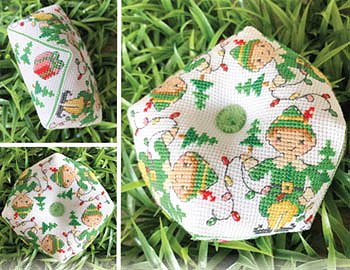 Tiny Modernist - Elf Biscornu MAIN