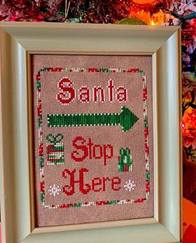 Pickle Barrel Designs - Santa Stop MAIN