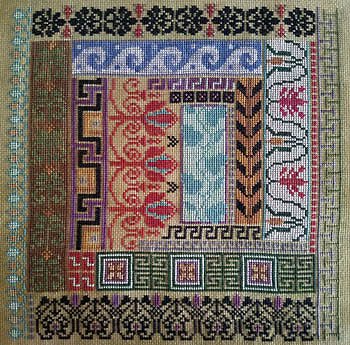 Carolyn Manning Designs - The Garden Labyrinth Collection - Greece MAIN