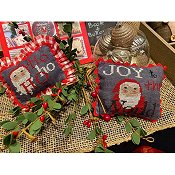 Mani Di Donna - Santa Claus Folk Pillows THUMBNAIL