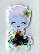 Les Petites Croix De Lucie Magnet - Princess  of Christmas Ursula Magnet THUMBNAIL