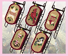 Country Christmas Sleds