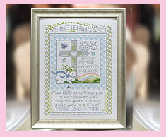 Christening Sampler
