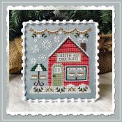 Country Cottage Needleworks - Snow Village 5 - Frozen Hot Chocolate Shop THUMBNAIL