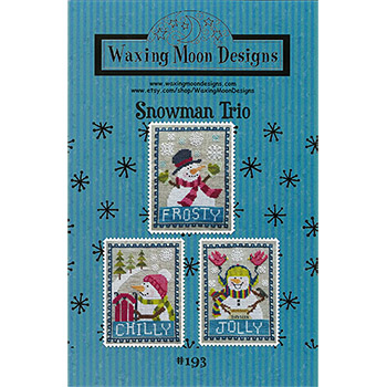 Waxing Moon Designs - Snowman Trio MAIN