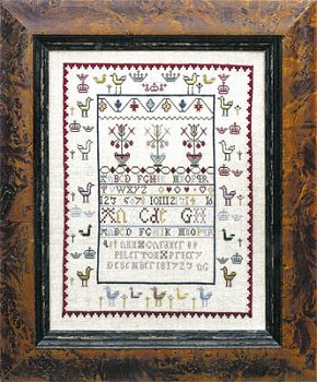 Hands Across The Sea Samplers - Ann Gardner 1723 MAIN