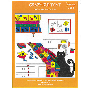 Imaginating - Crazy Quilt Cat 3252 MAIN