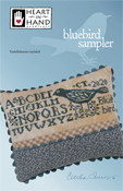 Heart In Hand Needleart - Bluebird Sampler THUMBNAIL
