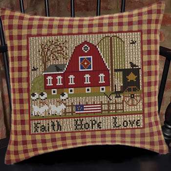 Twin Peak Primitives - A Patriotic Summer Series - Faith Hope Love MAIN