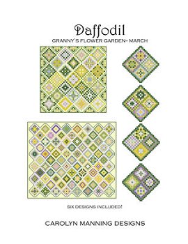Carolyn Manning Designs - Granny's Flower Garden - March Daffodil MAIN