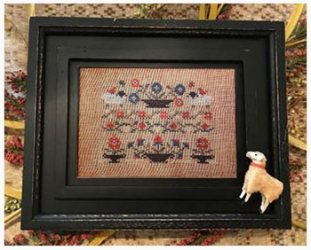 Homespun Elegance - Plain & Fancy Collection - Ewes Among Fleurs MAIN