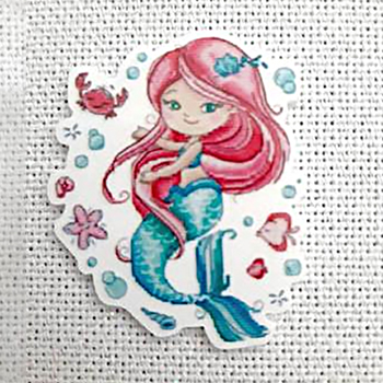 Les Petites Croix De Lucie Magnet - Lili The Little Mermaid Magnet MAIN