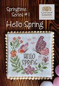 Cottage Garden Samplings - Springtime Series #1 - Hello Spring THUMBNAIL