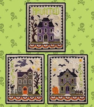 Waxing Moon Designs - Haunted House Trio MAIN